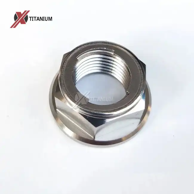 Titanium Metal Locking Nut